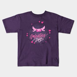 Pigeons Holding An Envelope Kids T-Shirt